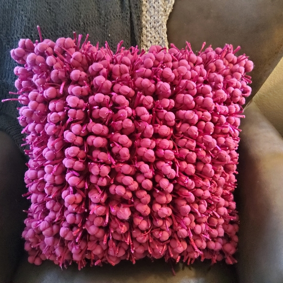 cloud 9 design Other - Cloud 9 Design Fuchsia Textured Accent Pillow